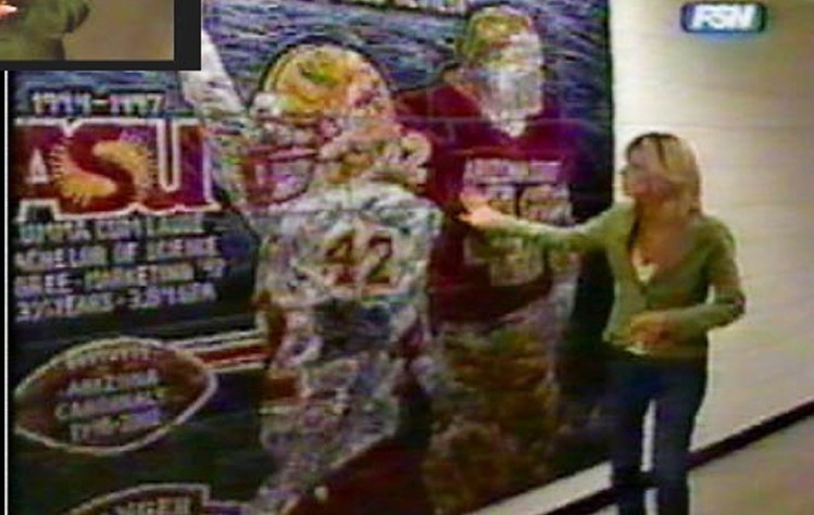 The Pat Tillman Mural and his legacy featured at Sun Devil Stadium on Fox Sports