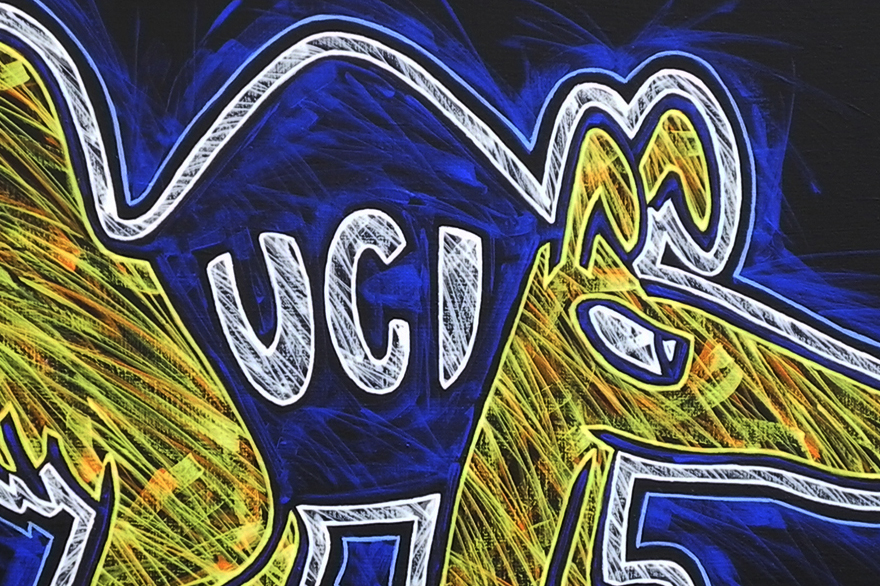 "UCI ANT" - Acrylic on Canvas